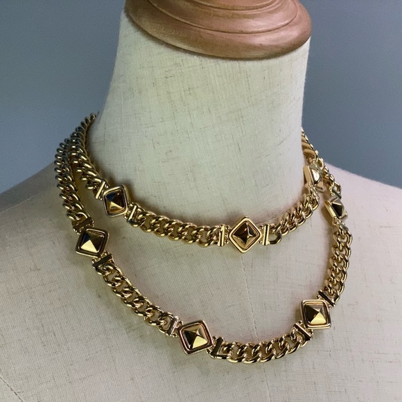 Authentic Givenchy Single/Double Wrap Necklace - Picture 2 of 6